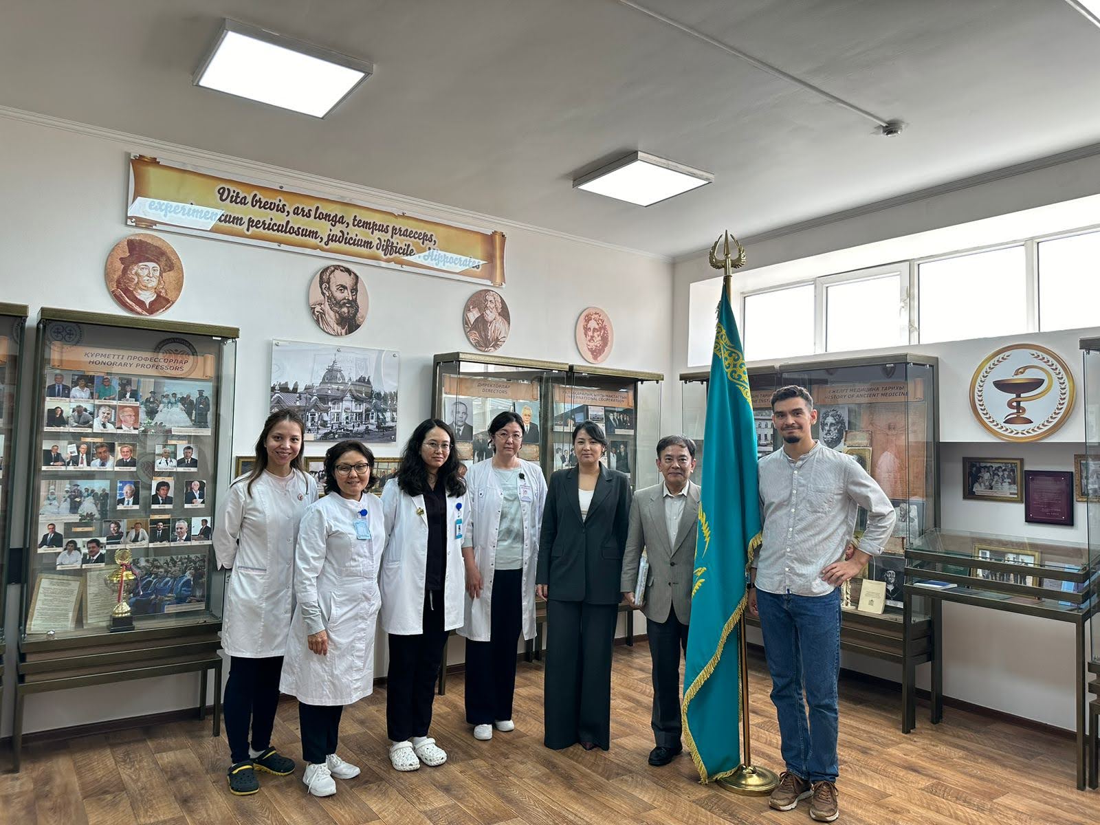 Kazakhstan and Japan infectious disease research collaborators meeting in Almaty in 2024